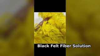 เส้นใยวิสโคสสีเหลือง 1.67D × 51 มม. เส้นใยเซลลูโลสที่สร้างใหม่ระบายอากาศได้นุ่มสำหรับการปั่น & T