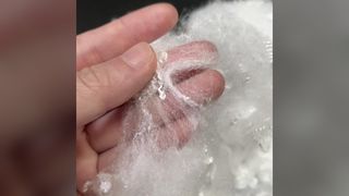 เส้นใยโพลีเอสเตอร์สามเหลี่ยมสดใส 1.67D×38มม