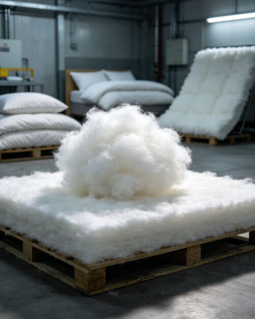 ข่าวล่าสุดของบริษัทเกี่ยวกับ ใยโพลีเอสเตอร์แบบกลวง vs ใยโพลีเอสเตอร์หลอมละลายต่ำ: ประโยชน์ของการผสมผสาน การใช้งาน และคู่มือการผลิต