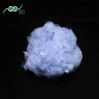 ซื้อ A Grade PET Polyester Staple Fiber Blue 51mm สําหรับการผลิตผ้าที่ไม่เนื้อ การผลิตออนไลน์