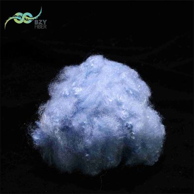 ซื้อ สายใยสังเคราะห์พอลิเอสเตอร์ 9D สีฟ้าสําหรับหมอน การผลิตออนไลน์