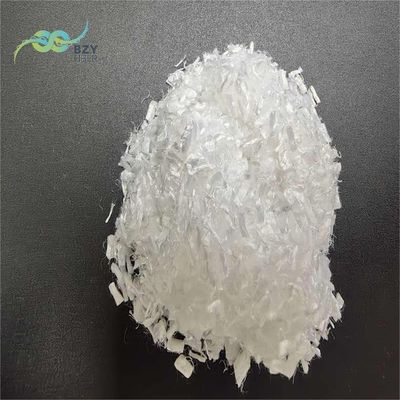 ซื้อ สะอาดต่อสิ่งแวดล้อม PET สายใยสแตปเปิ้ลเทียม 1.67D สายใยสแตปเปิ้ลสับเปอร์สั้น การผลิตออนไลน์