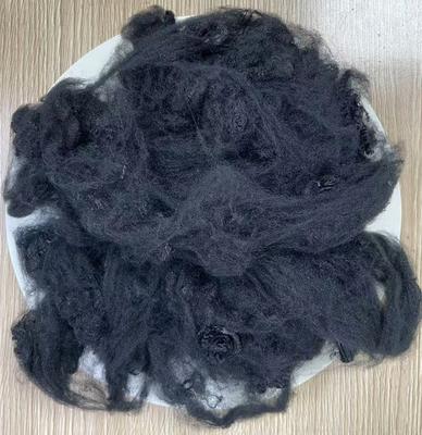 ราคาดี เส้นใยโพลีเอสเตอร์ชนิดสั้นบริสุทธิ์ 3D 65 มม. สีดำ  ปริมาณน้ำมัน 0.15-0.3% ออนไลน์