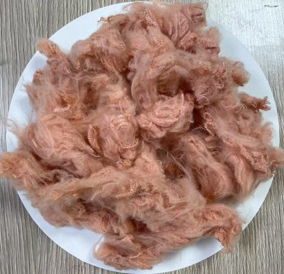 ราคาดี เส้นใยโพลีเอสเตอร์ย้อมสีแบบ Dope Dyed 1.5D ทนต่อการหดตัวสูง ออนไลน์