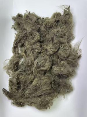 ราคาดี 1.5D Brown Recycled Polyester Staple Fiber with 0.2% Oil Content and 255-265℃ Melting Point ออนไลน์