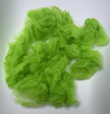 ราคาดี Lightweight Recycled Polyester Staple Fiber with Good Chemical Resistance and Qiuxiang Green Color ออนไลน์