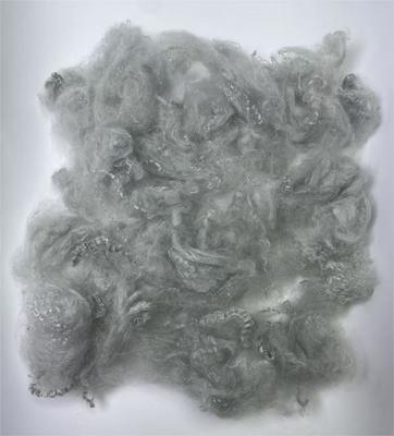 ราคาดี Recycled Polyester Staple Fiber 2.5D 51mm Grey with Moisture Regain 0.4% and Last Fastener 4 Or Above ออนไลน์
