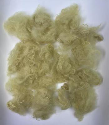 ราคาดี Recycled Polyester Staple Fiber with 38-64mm Fiber Cut Length 0.4% Moisture Regain in Light Camel Color ออนไลน์