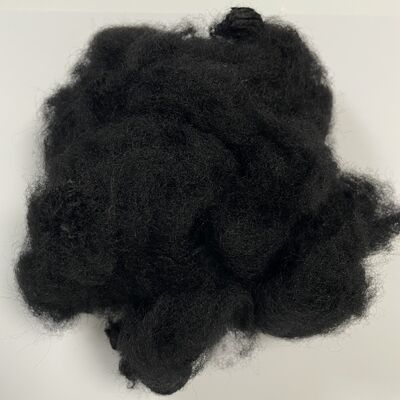 ราคาดี 12D×64มม. เส้นใยรีไซเคิลสีดำ ทนไฟ ความปลอดภัยสูง สิ่งทอภายในบ้าน การตกแต่งภายในรถยนต์ วัตถุดิบคุณภาพสูง ออนไลน์