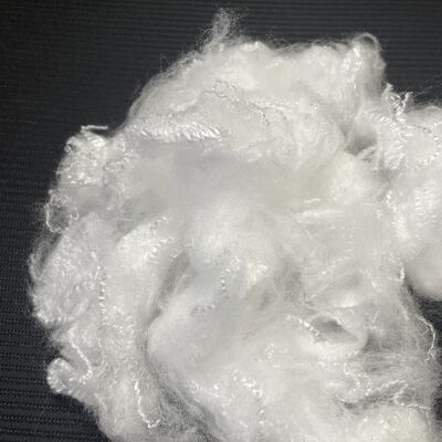 ราคาดี ใยโพลีโพรพิลีนสีขาว 2D x 51 มม. น้ำหนักเบาและทนทานสำหรับวัสดุกรองและวัสดุบุ ออนไลน์