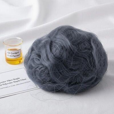 ราคาดี 0.15% เนื้อหาน้ํามัน สายใยพอลิเอสเตอร์สเตปลล์กับ SD luster และซิลิโคนเคลือบสําหรับการใช้งานในอุปกรณ์เย็บผ้า ออนไลน์