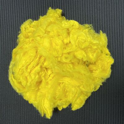 สำหรับการปั่นและสิ่งทอเส้นใยวิสโคสสีเหลือง 1.67DX51 มม. ระบายอากาศได้นุ่มนวลและมีเสถียรภาพในคุณภาพ ข้อมูลจำเพาะสามารถปรับแต่งได้